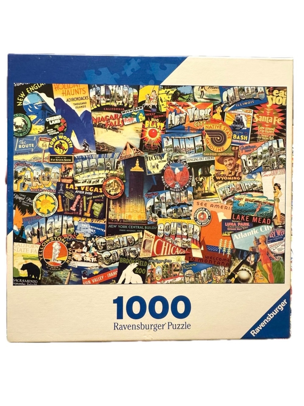 Road Trip USA 1000pc Jigsaw Puzzle Ravensburger